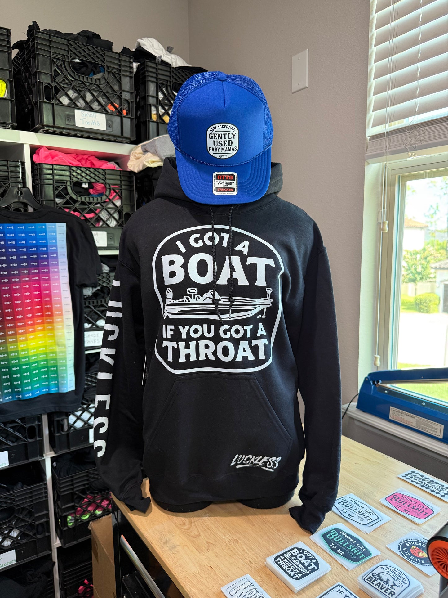 I Got A Boat Hoodie