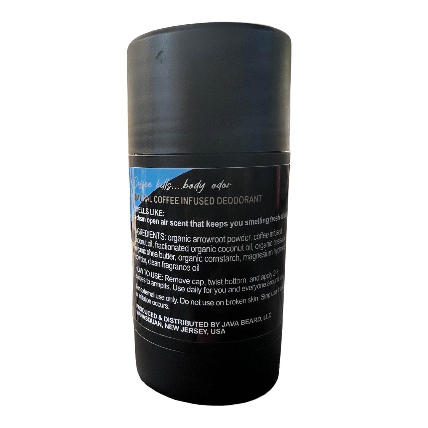 Ocean Jetty Natural Coffee Infused Deodorant