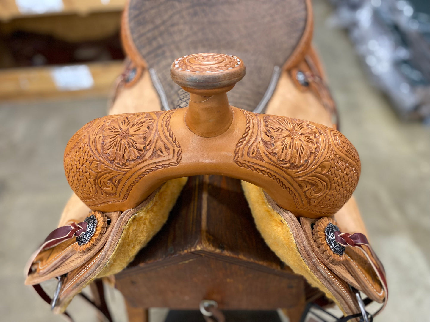 14.5" All Around Barrel Saddle