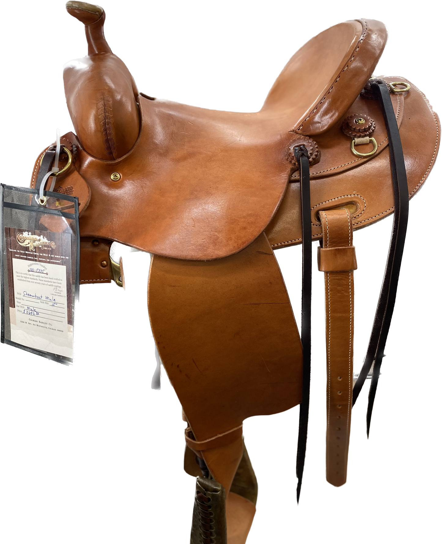 Steamboat Mule 15"