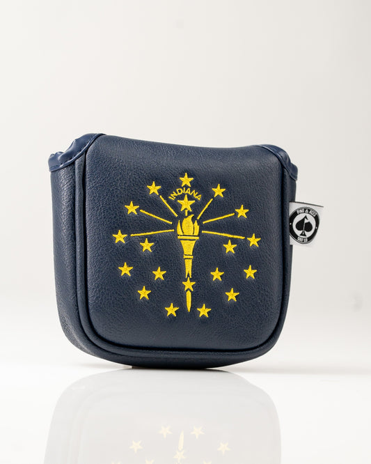 Indiana State Flag - Mallet Putter Cover