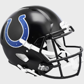 Indianapolis Colts Full Size Authentic Speed Football Helmet 2023 Indiana Nights - NFL