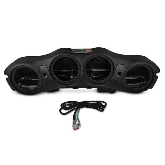 Jeep JL/JLU/JT 2024 Overhead Sound Bar – OEM Fit, Harness Included, Fits 4 x 8” Speakers