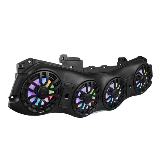 Jeep JL/JLU/JT 2024–2025 Overhead Sound Bar – Loaded with 4 x 8” NXL-IQ8 Marine Speakers