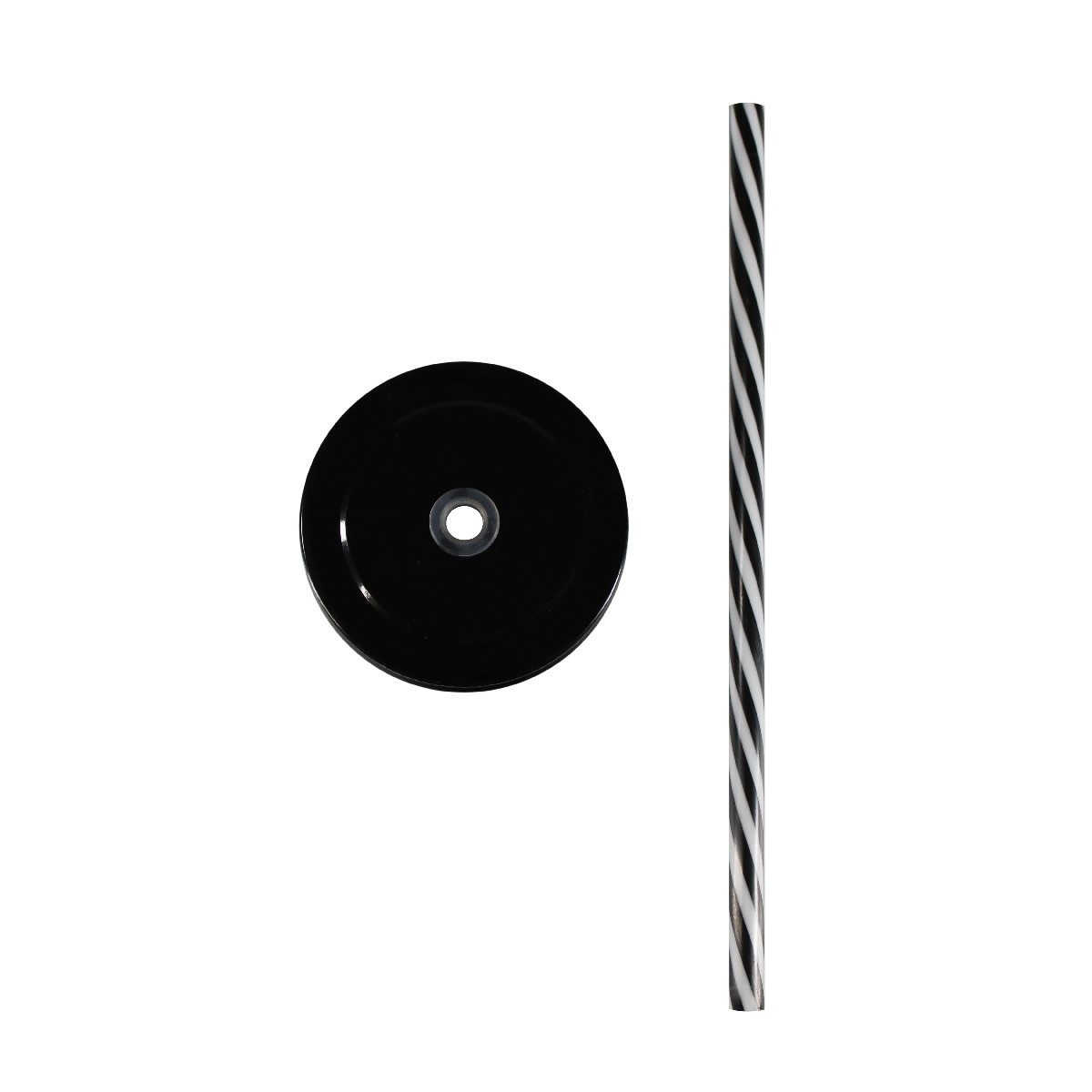 Jar Lid and Straw