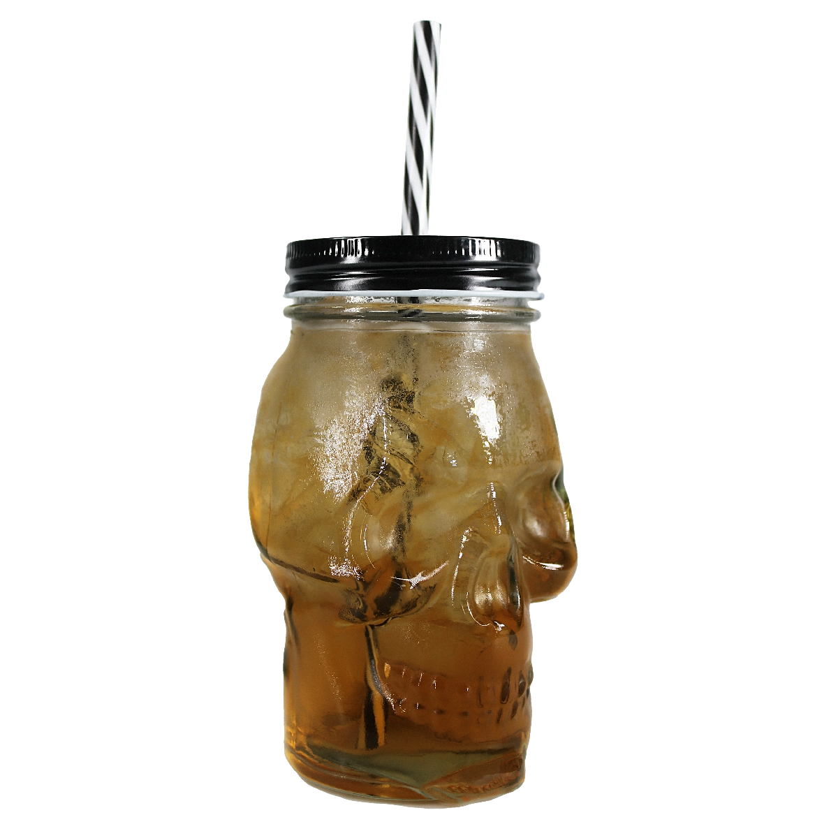 Jar Lid and Straw