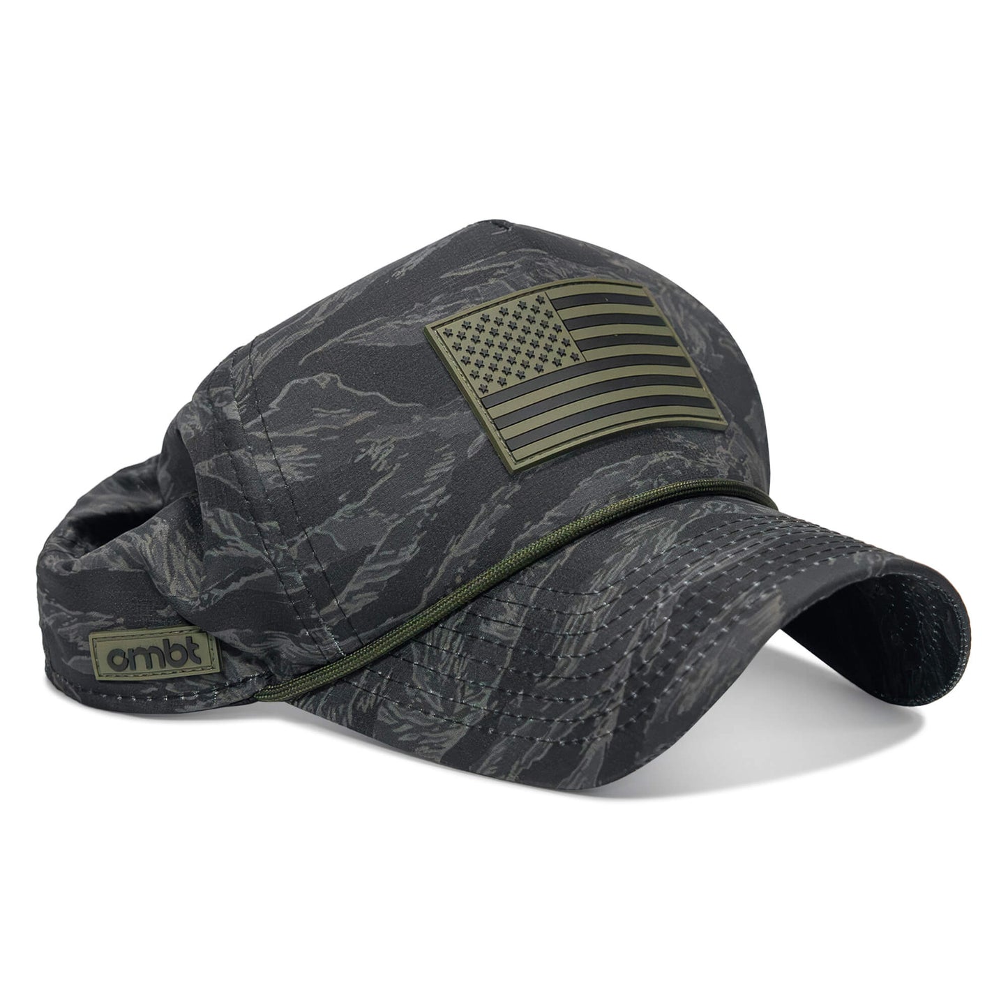 American Flag PVC Patch Waterproof Weekender Snapback