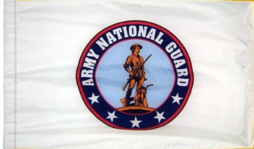 Indoor / Parade Army National Guard Outdoor Flag 3'x5'