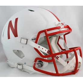 Nebraska Cornhuskers Full Size Authentic Speed Football Helmet - NCAA