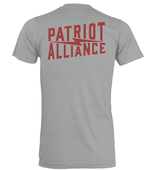 Patriot Alliance Bolt T-Shirt - Grey