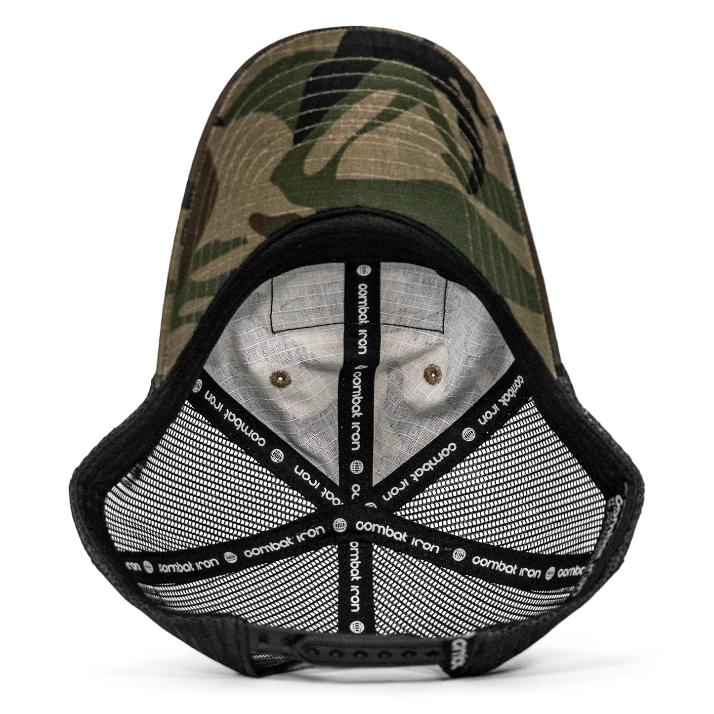 Nobody Is Coming To Save You Skull Patch Ripstop Snapback