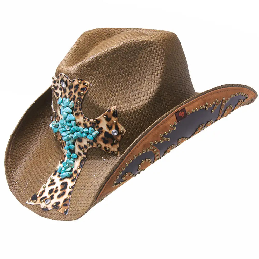 Peter Grimm Zeke - Straw Cowgirl Hat