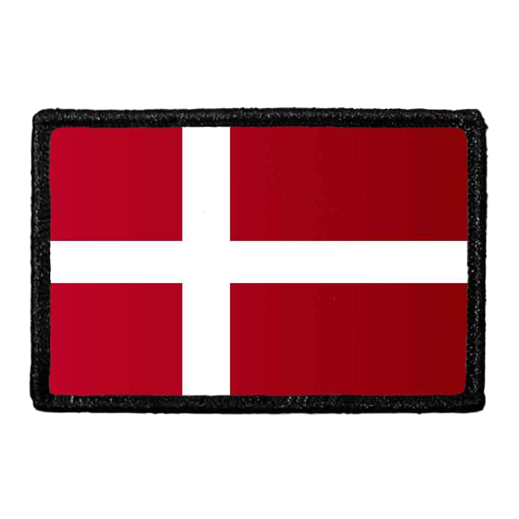 Denmark Flag - Color - Removable Patch