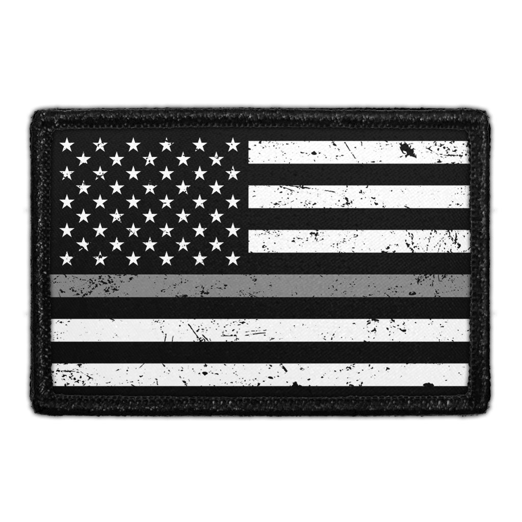Flag Patch - Corrections - Distressed - Removable Patch