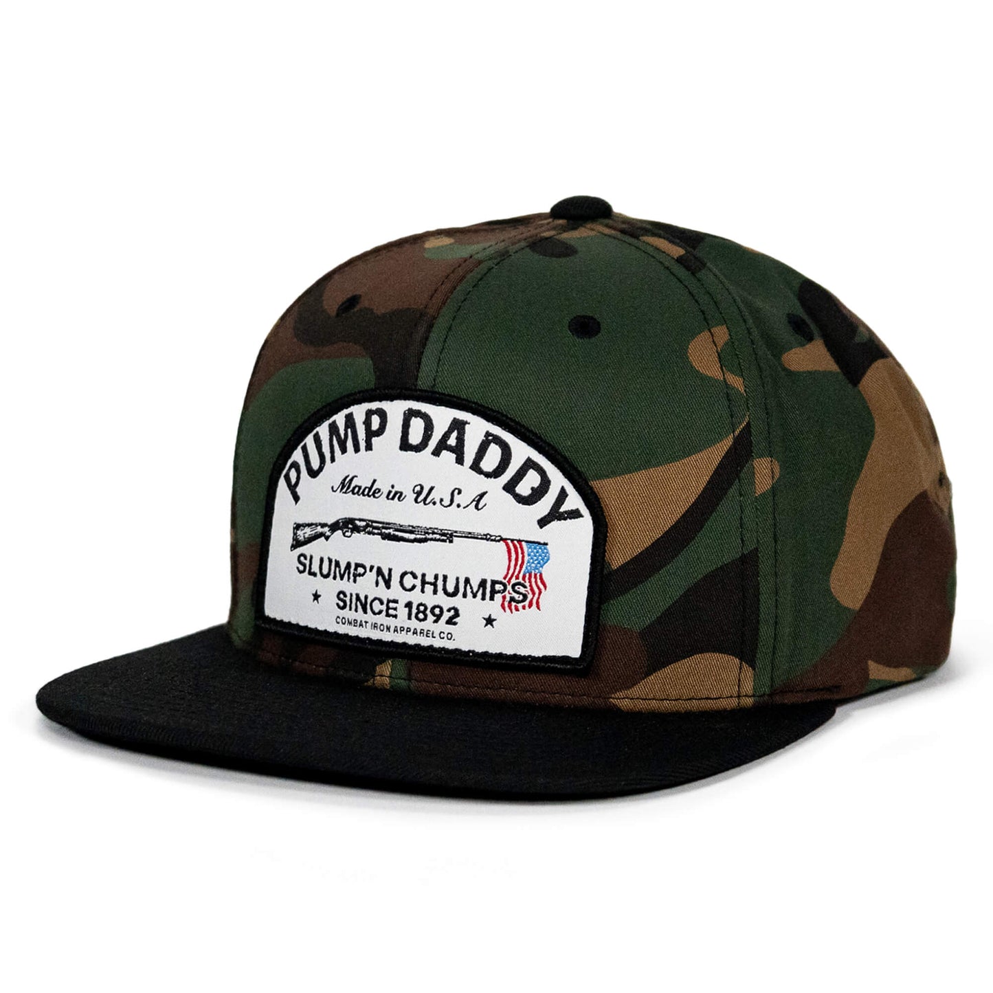 Pump Daddy Original Patch Flat Bill SnapBack Hat