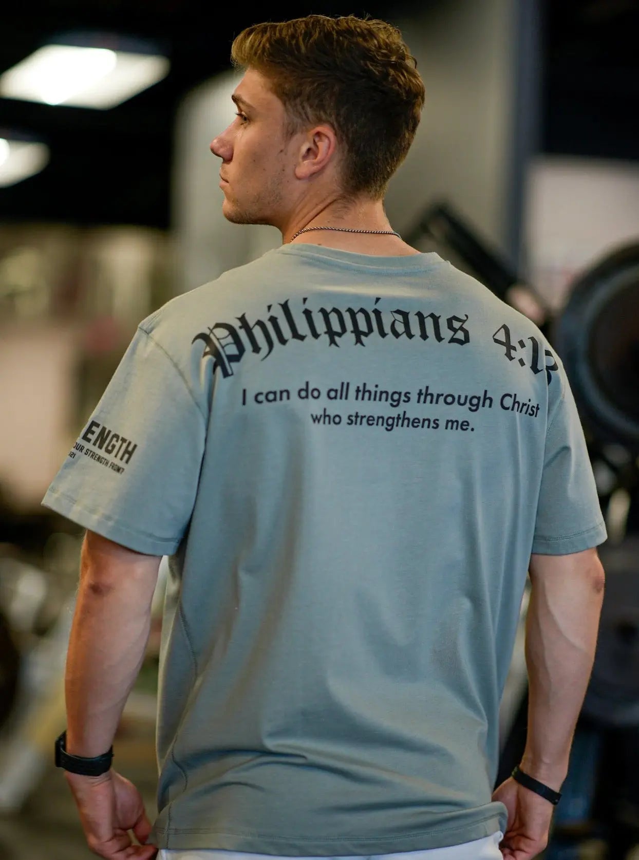 Philippians 4:13 Oversized Tee
