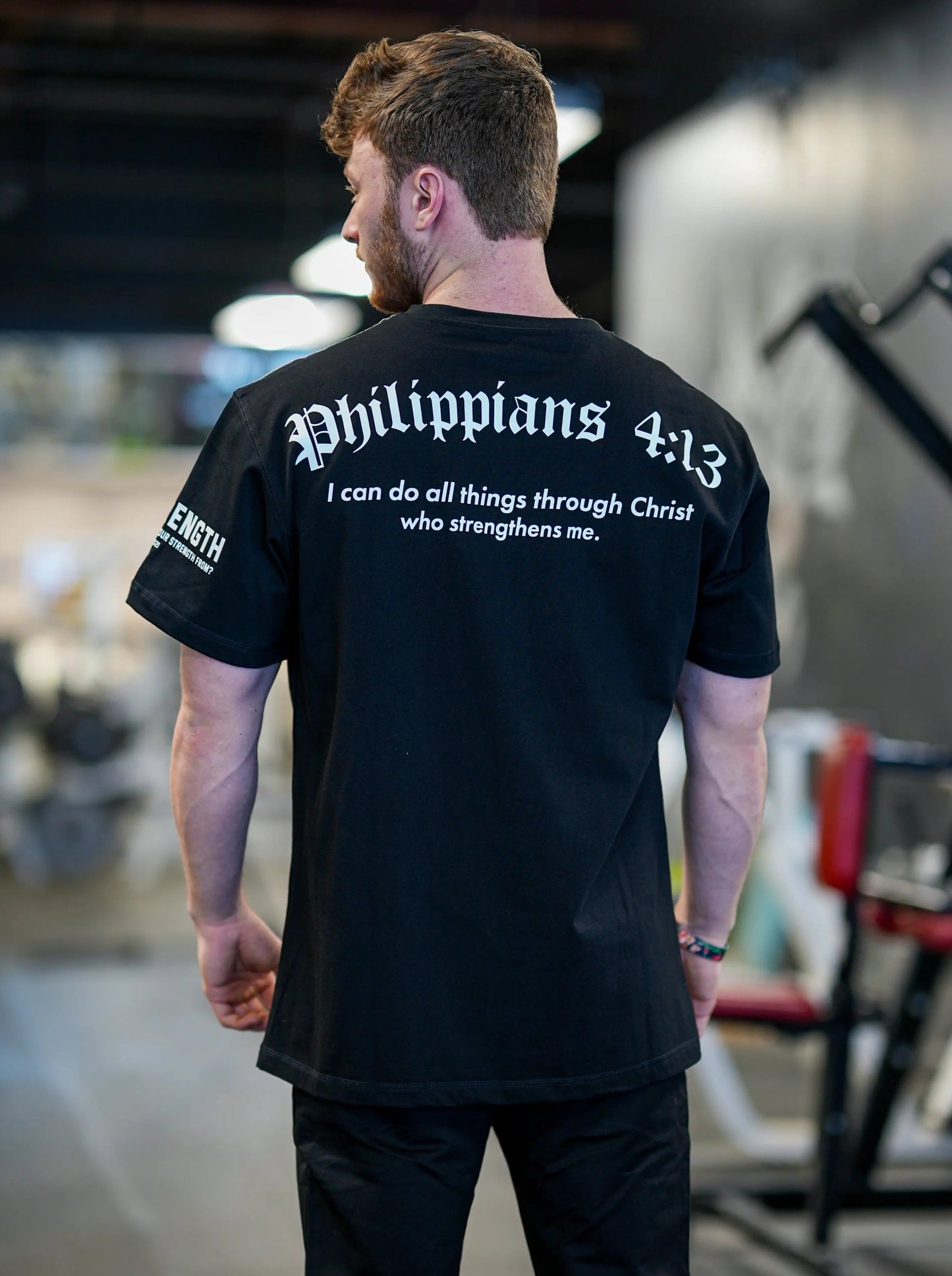 Philippians 4:13 Oversized Tee