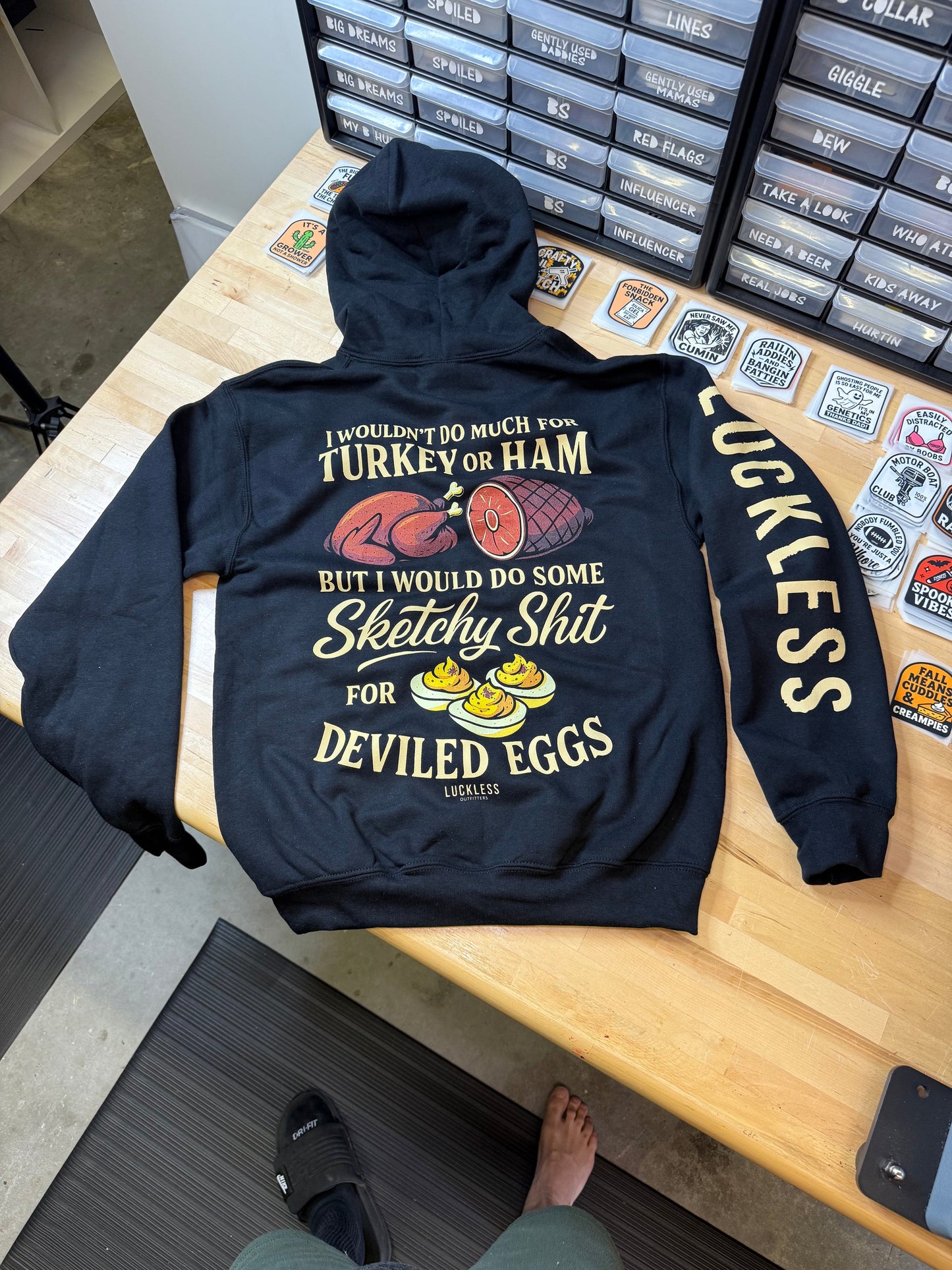 Sketchy for Deviled Eggs Hoodie