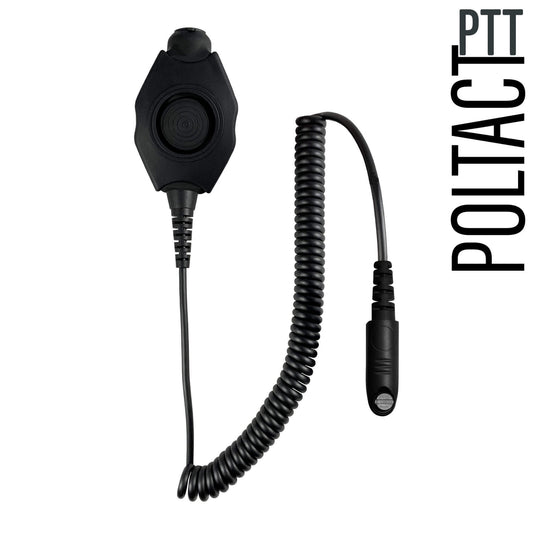 Tactical Mic / Earpiece / Tactical PTT Adapter Kit - Motorola/Retevis/Ailunce: EX500/560/XLS, EX600/600/XLS, GL2000, GP328/338/PLUS, RT Series, HD1, HD2, Siyata, Simoco & More