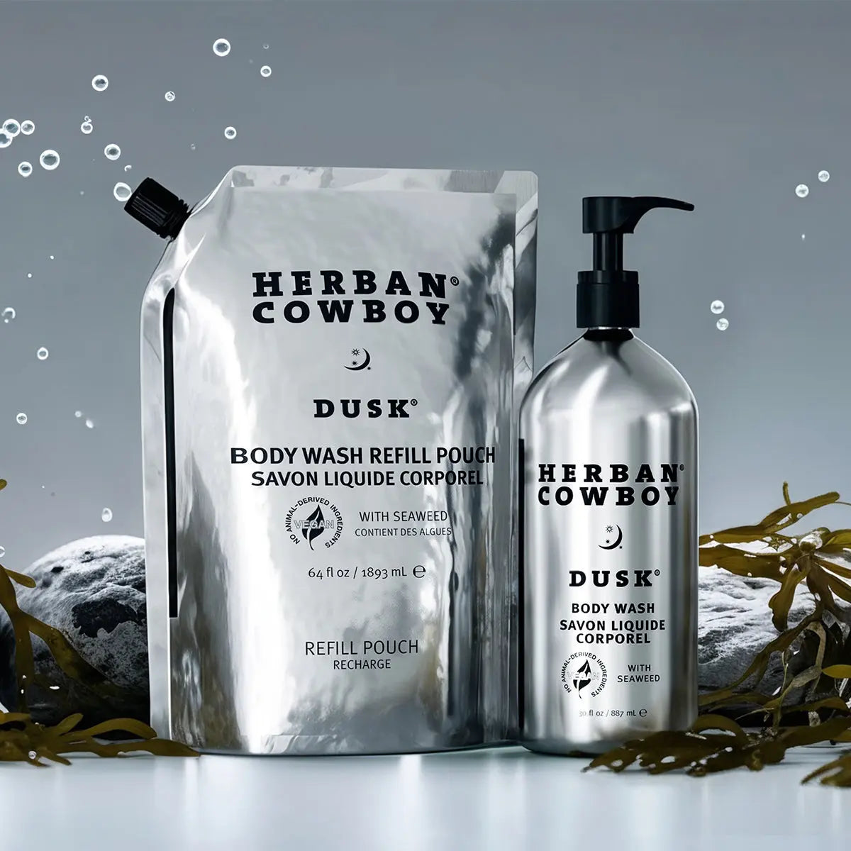 Body Wash Pump & Pouch
