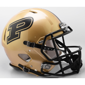 Purdue Boilermakers Full Size Authentic Speed Football Helmet- NCAA