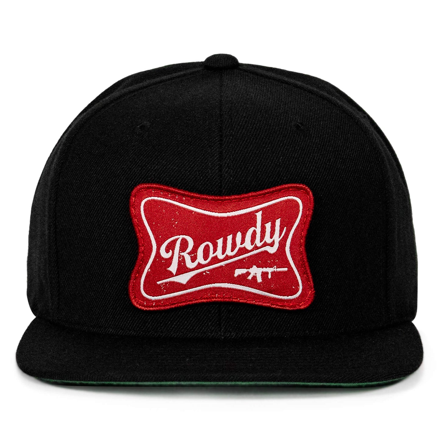 Rowdy Patch Flat Bill SnapBack Hat