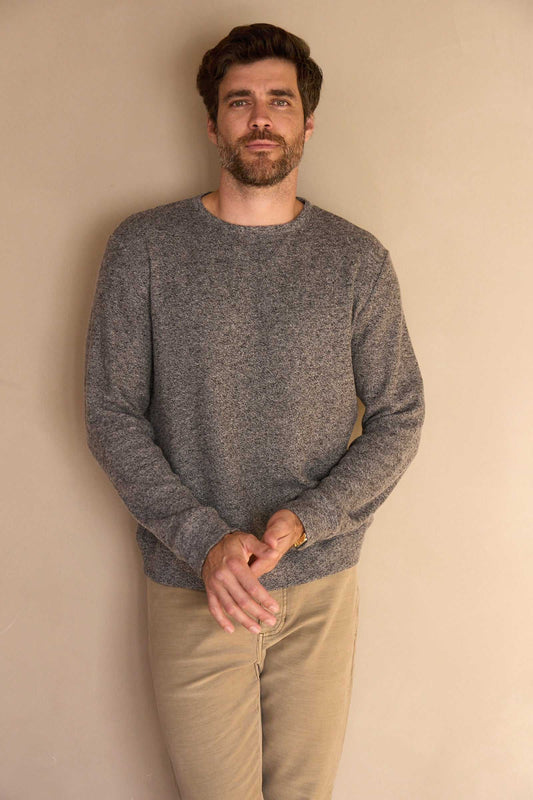 Butch Cashmist Crewneck - Charcoal Heather