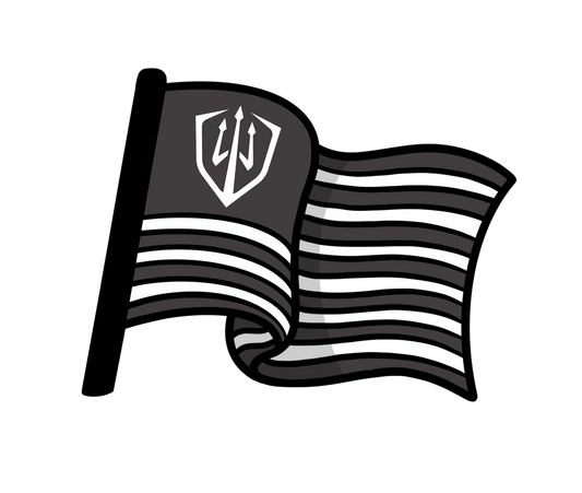 Flagpole Sticker
