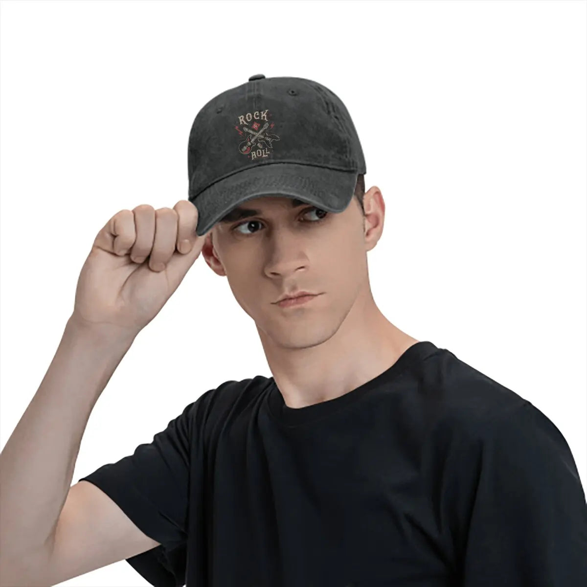 Rock N Roll Multicolor Caps