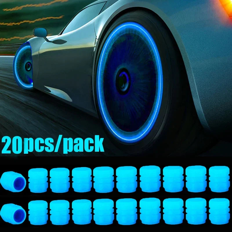 Luminous Valve Stem Caps Dustproof