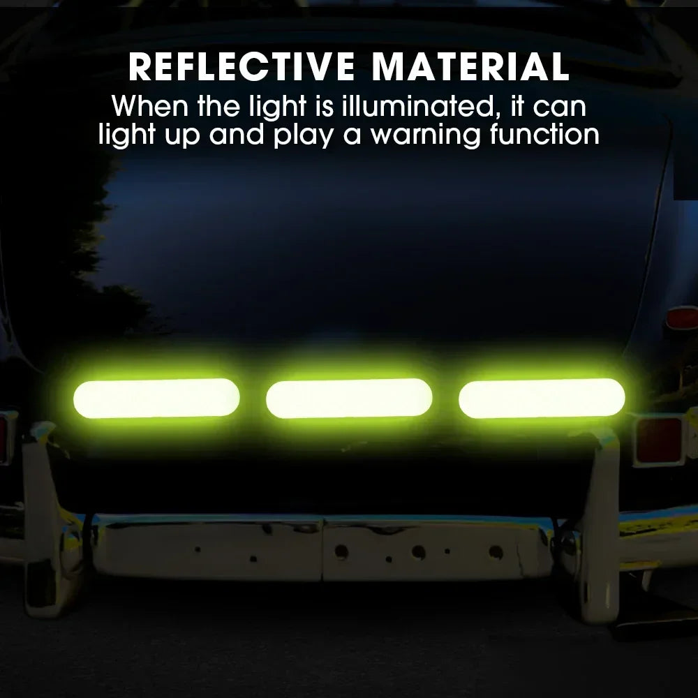 Helmet Warning Reflective Stickers Night Safety Driving