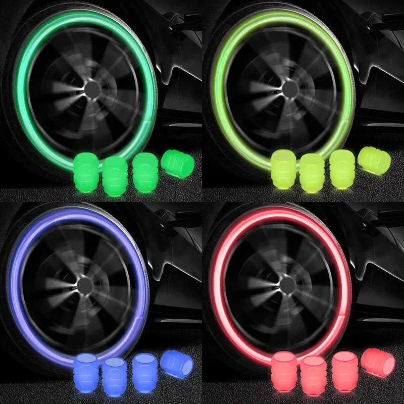Luminous Valve Stem Caps Dustproof