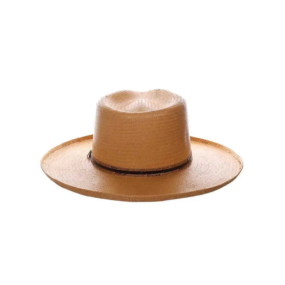 Stacy Adams Milano - Toyo Straw Fedora Hat (Closeout)