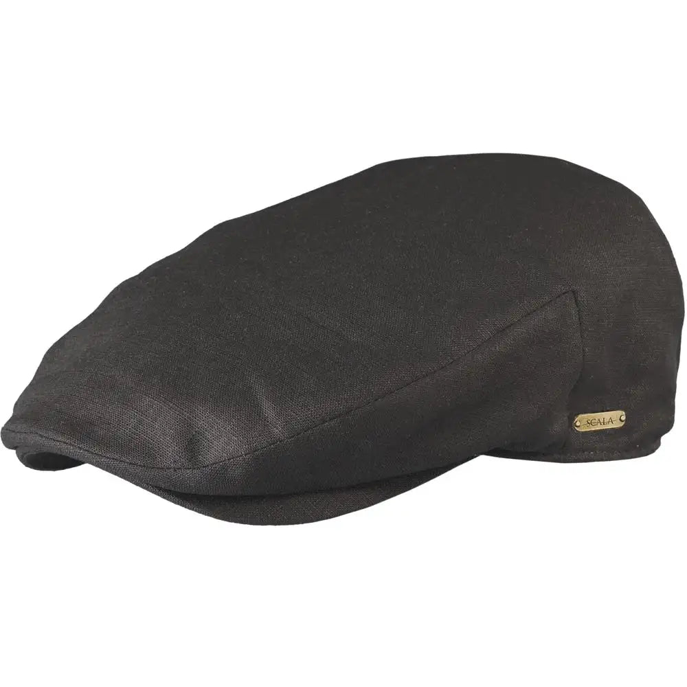 Scala Norwich - Linen Flat Cap