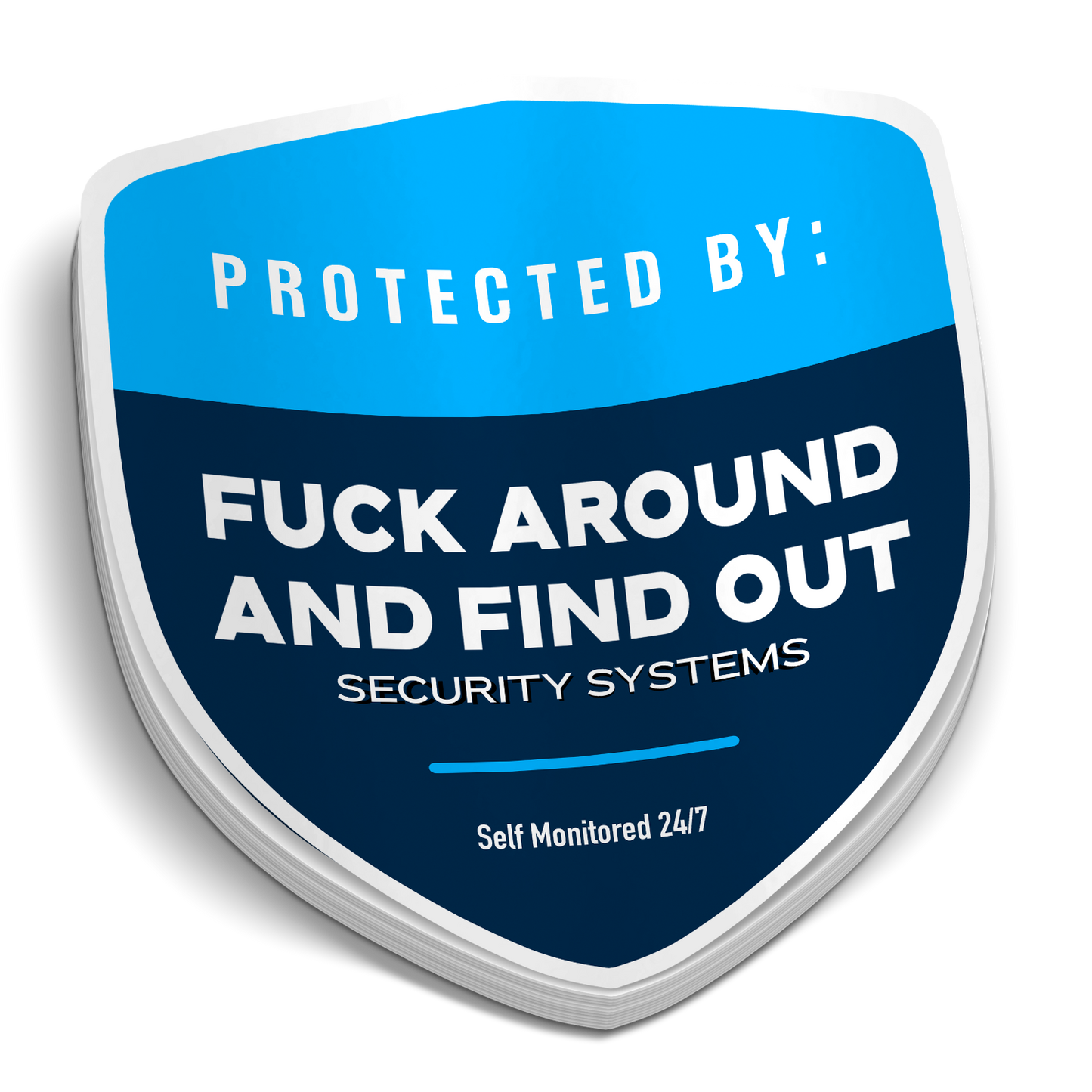F Around and Find Out Security Sticker