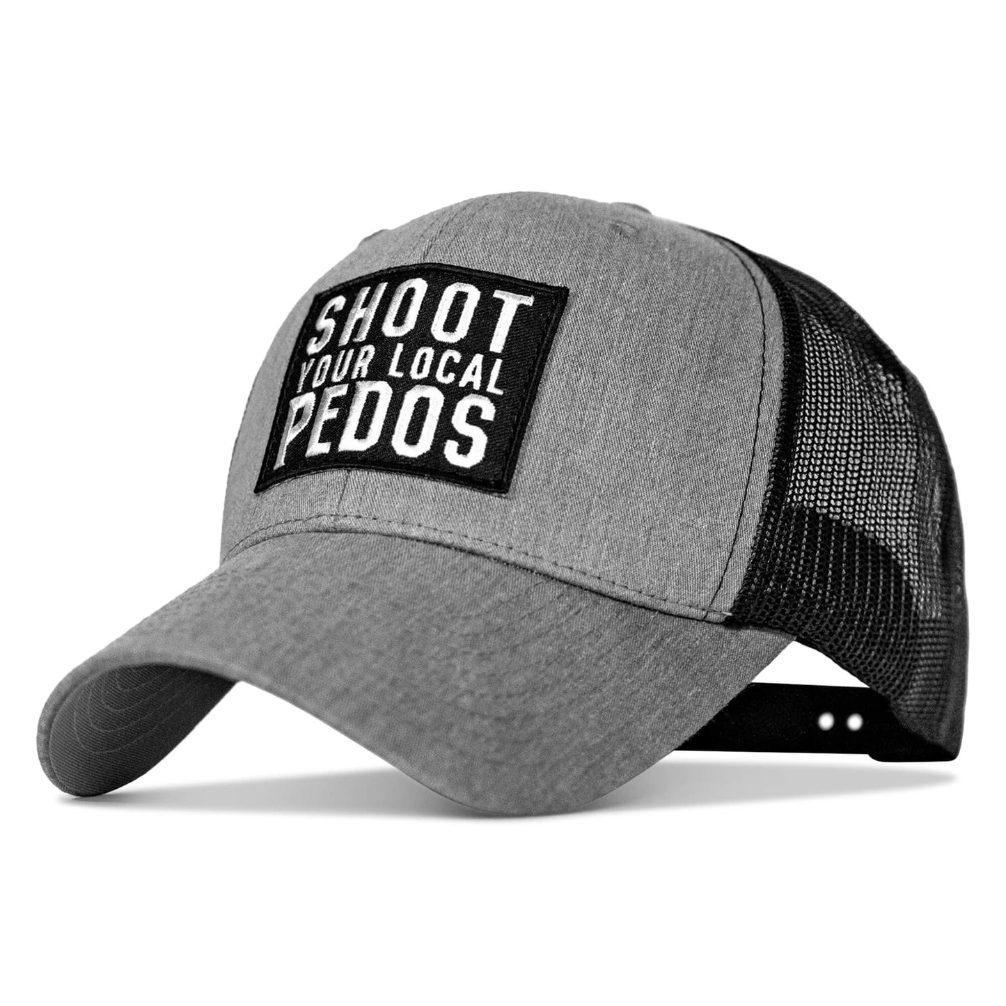 Shoot Your Local Pedos Patch Snapback