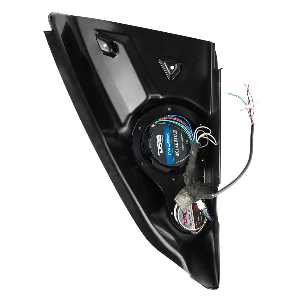 Polaris Slingshot Arm Rest 2 X 6.5" Enclosure With NXL-6/BK and PRO-TW1L | 2015 - Current