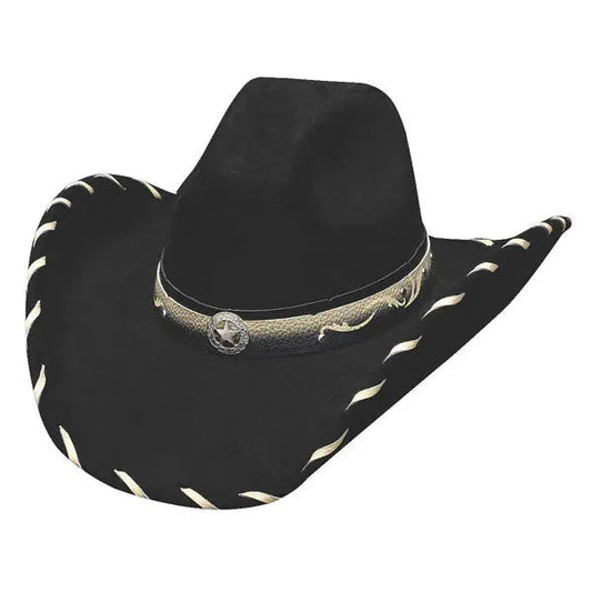 Bullhide Straight Shooter - Wool Felt Cowboy Hat
