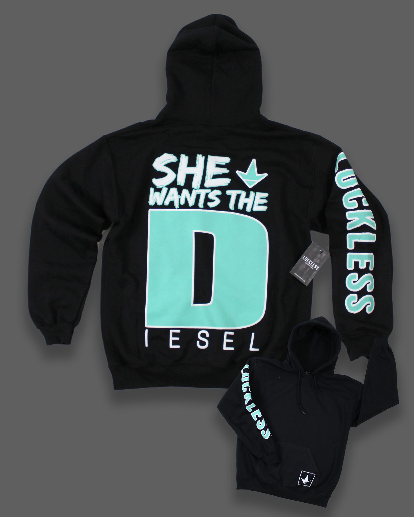 She Wants the Diesel Hoodie