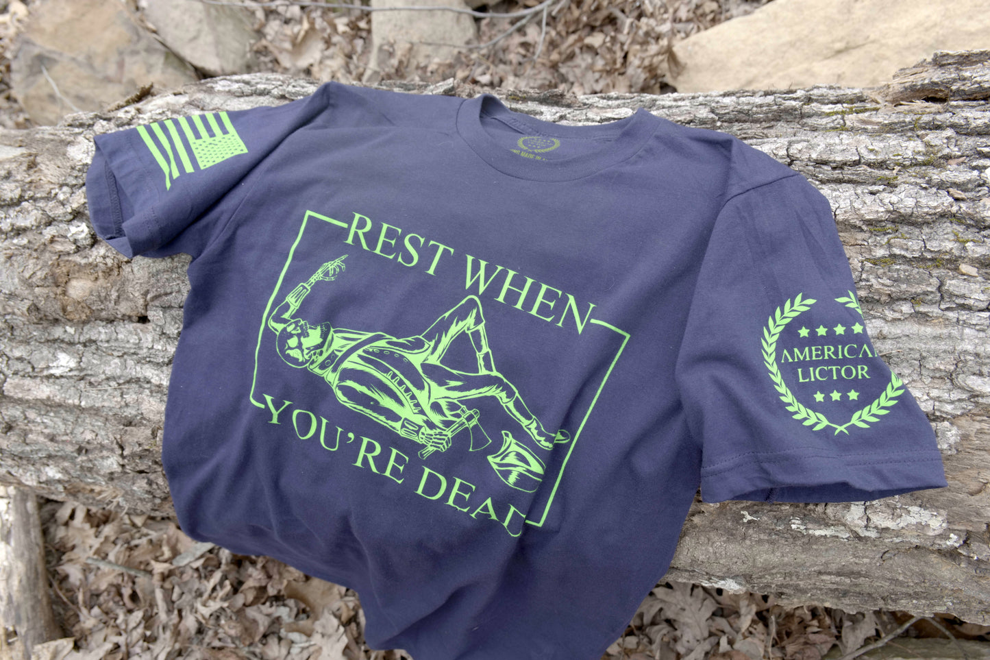 T-Shirt: Rest When You're Dead