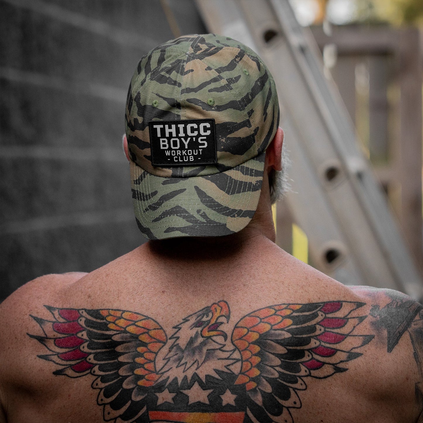 Ripstop Thicc Boys Workout Club Patch Low Profile Hat