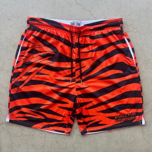 Tiger Stripe - Shorts - Orange/Black