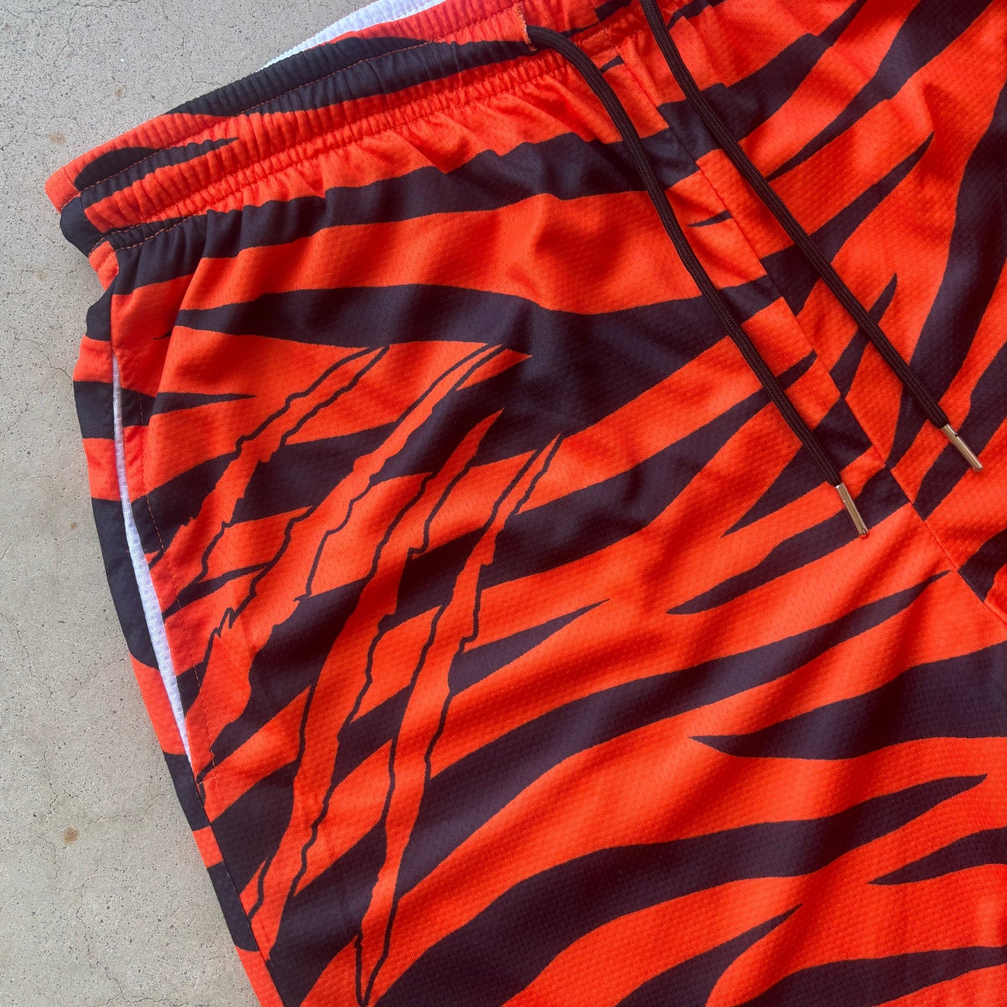 Tiger Stripe - Shorts - Orange/Black