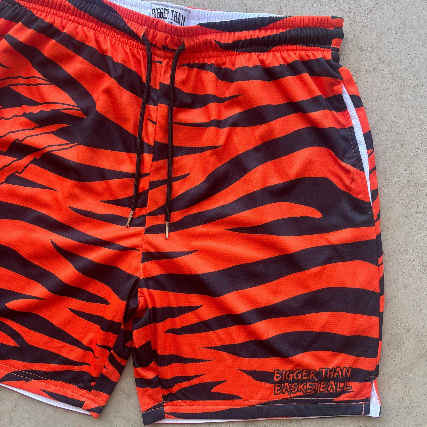 Tiger Stripe - Shorts - Orange/Black