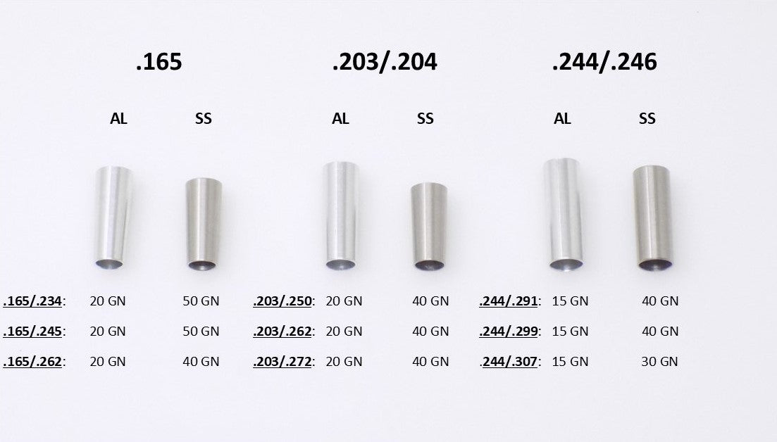 Universal Footer, .244/.246 Arrow I.D., AL & SS