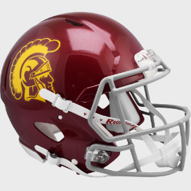 USC Trojans Full Size Authentic Speed Football Helmet 2022 - NCAA
