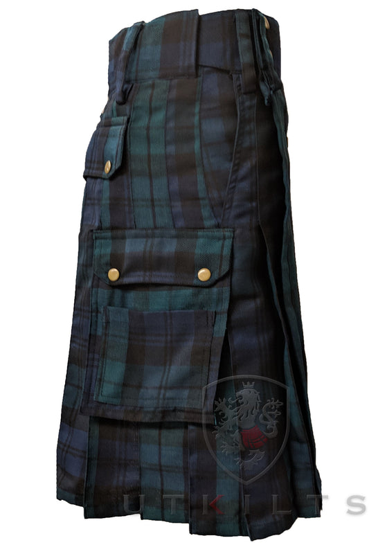 Utility Kilt – Ultimate, Black Watch