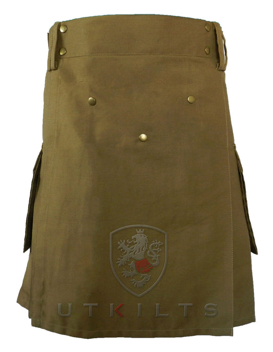 Utility Kilt – Ultimate Ripstop, Dark Khaki