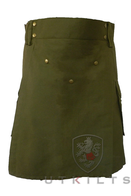 Utility Kilt – Ultimate, Olive Green