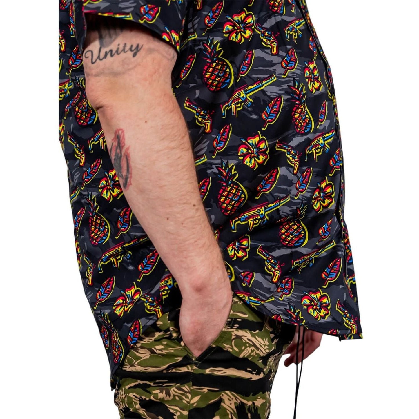 Men's Flex Button Up